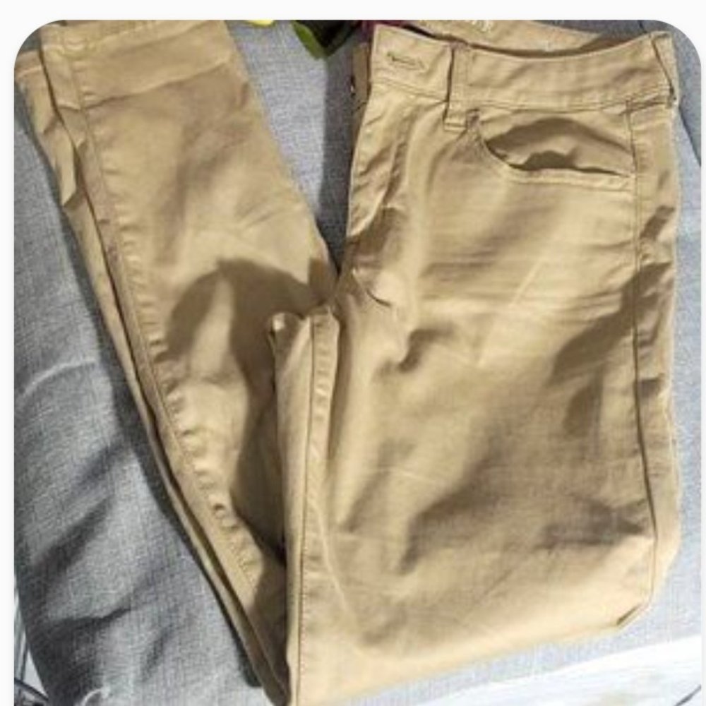 American Eagle Kahki Jegging Skinny Jeans Size 4